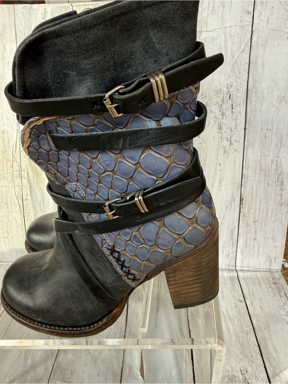 Freebird Baker Boot black Multi Color - Picture 3 of 13